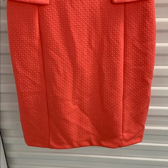 Liz Claiborne Orange Pink Sleeveless Sheath Dress - Picture 7 of 12